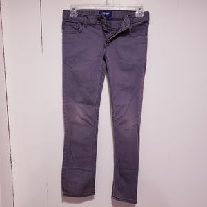 Old Navy Boys Gray Skinny Jeans